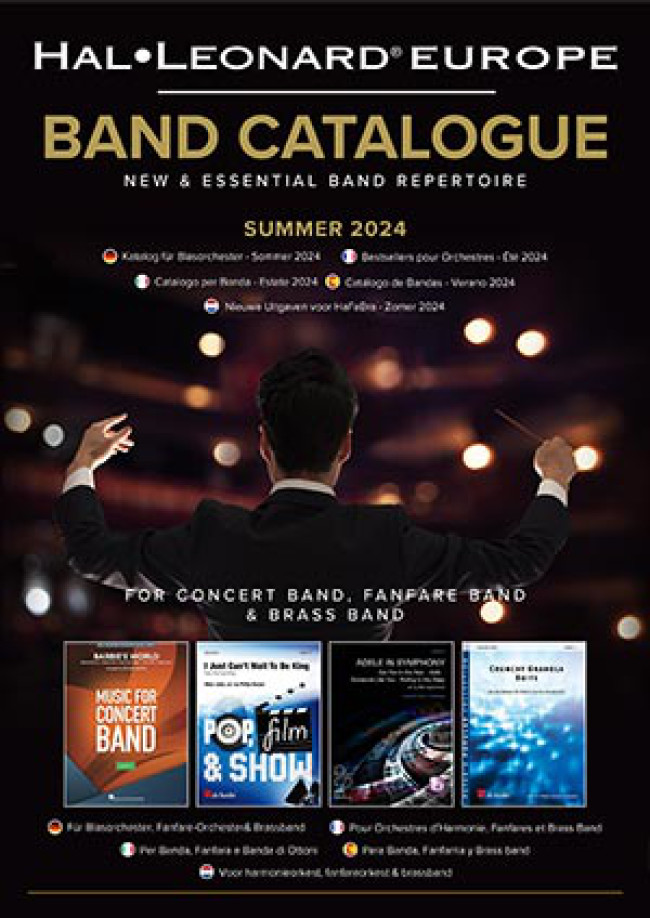 Hal Leonard Europe Band Catalogue Summer 2024: Blasorchester