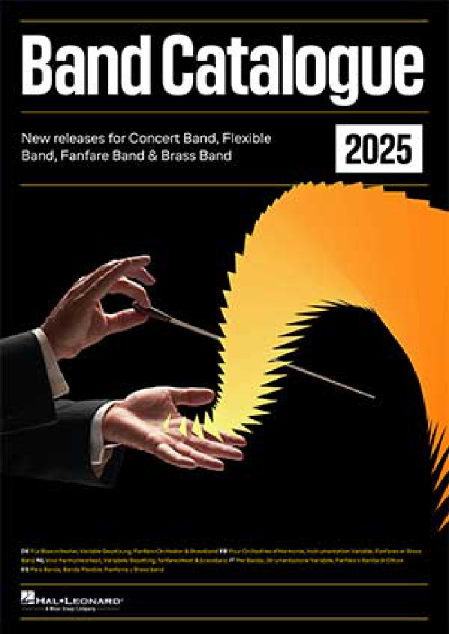 Hal Leonard Europe Band Catalogue 2025: Blasorchester